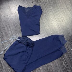 Navy Blue Women's Jumpsuit